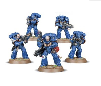 5x Primaris Intercessors - Multicomponent - Warhammer 40k - Brand New on Sprue