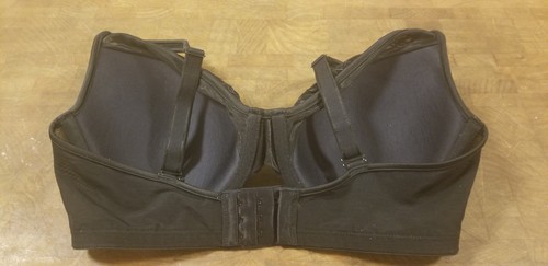 Soma vanishing back wireless 34DD bra black 79984 Pre-owned