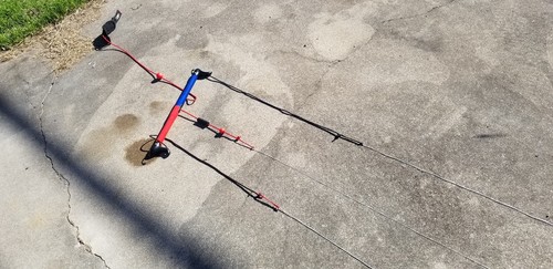 HQ RUSH 4 300 POWER Kite with Lines, Handles New in Bag