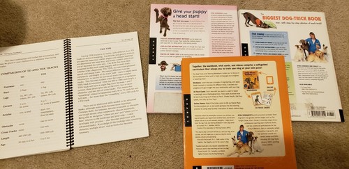 4 AKC Dog Training Books Trick Obedience Tracking Puppy Tricks Kyra Sundance