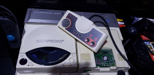 PC Engine INTERFACE UNIT IFU-30 CD ROM2 Console tested from