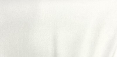 SNOW WHITE RIB 1X1 FABRIC 100% SOFT ORGANIC COTTON 8 OZS 70'' WIDE BY THE YARD