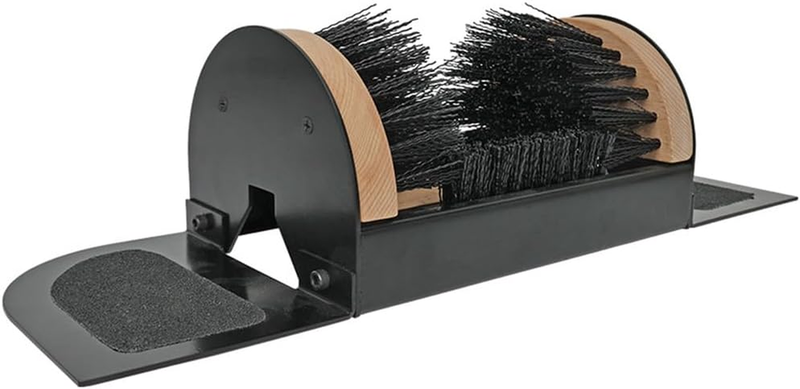 Boot Scrubber, Dual Pedal Cleaner, Heavy Duty Bristles