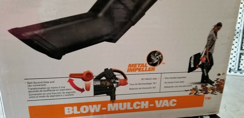 WORX WG505 TRIVAC 12 Amp 3-In-1 Electric Blower/Mulcher/Vacuum