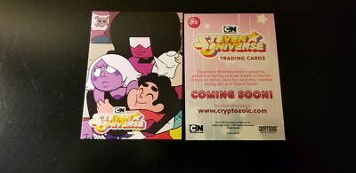 2019 SDCC COMIC CON EXCLUSIVE CRYPTOZOIC STEVEN UNIVERSE PROMO CARD # P3