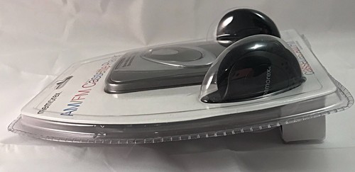 Vintage Memorex Portable Cassette Player with AM FM Radio And Headphones NEW