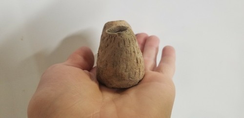 Authentic Precolumbian Double Pottery Vessel Poison Pot Artifact