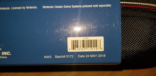 Nintendo NES / SNES Classic Edition Deluxe Carrying Travel Case Hardshell RDS