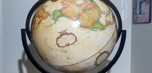 Replogle Forum Floor Globe - 16 Inch, very  Unique you may not see another one!!
