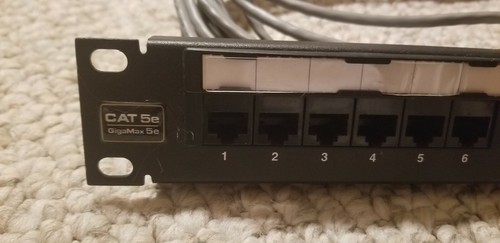 24 Port CAT5E/CAT5 Patch Panel -1U 19