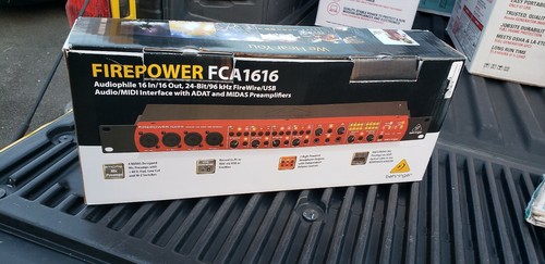 Behringer FCA1616 Firepower Audio Interface Still in Box