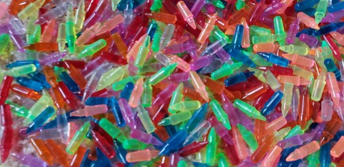 Large Lot 640 Lite Brite Pegs Replacement Lights Short Pegs 3/4