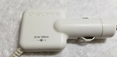 Delphi SA10099 XM Radio FM Transmitter Power Adapter 6V TESTED FREE SHIPPING