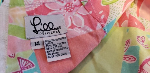 Nwot Lilly Pulitzer Girls Skort sz 14