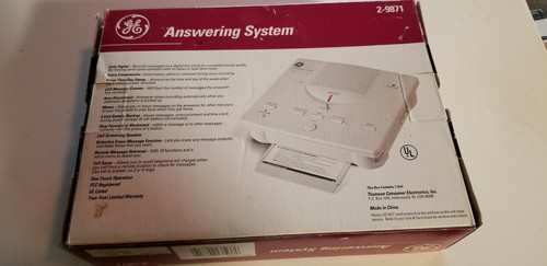GE Fully Digital Answering System. 2-9871 NEW OLD STOCK.