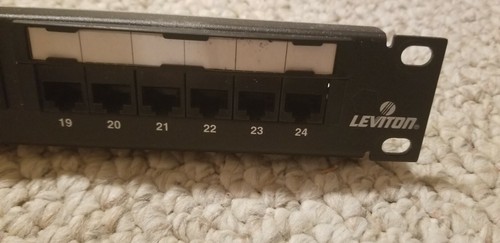 24 Port CAT5E/CAT5 Patch Panel -1U 19
