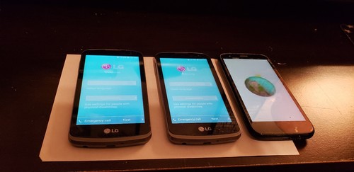 Lot Of 10 Smartphones Samsung Motorola LG At&t Verizon US Cellular Cricket