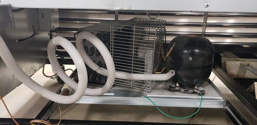 Saturn S49R Stainless Steel Bottom Mount 2 Door Reach-In  Refrigerator