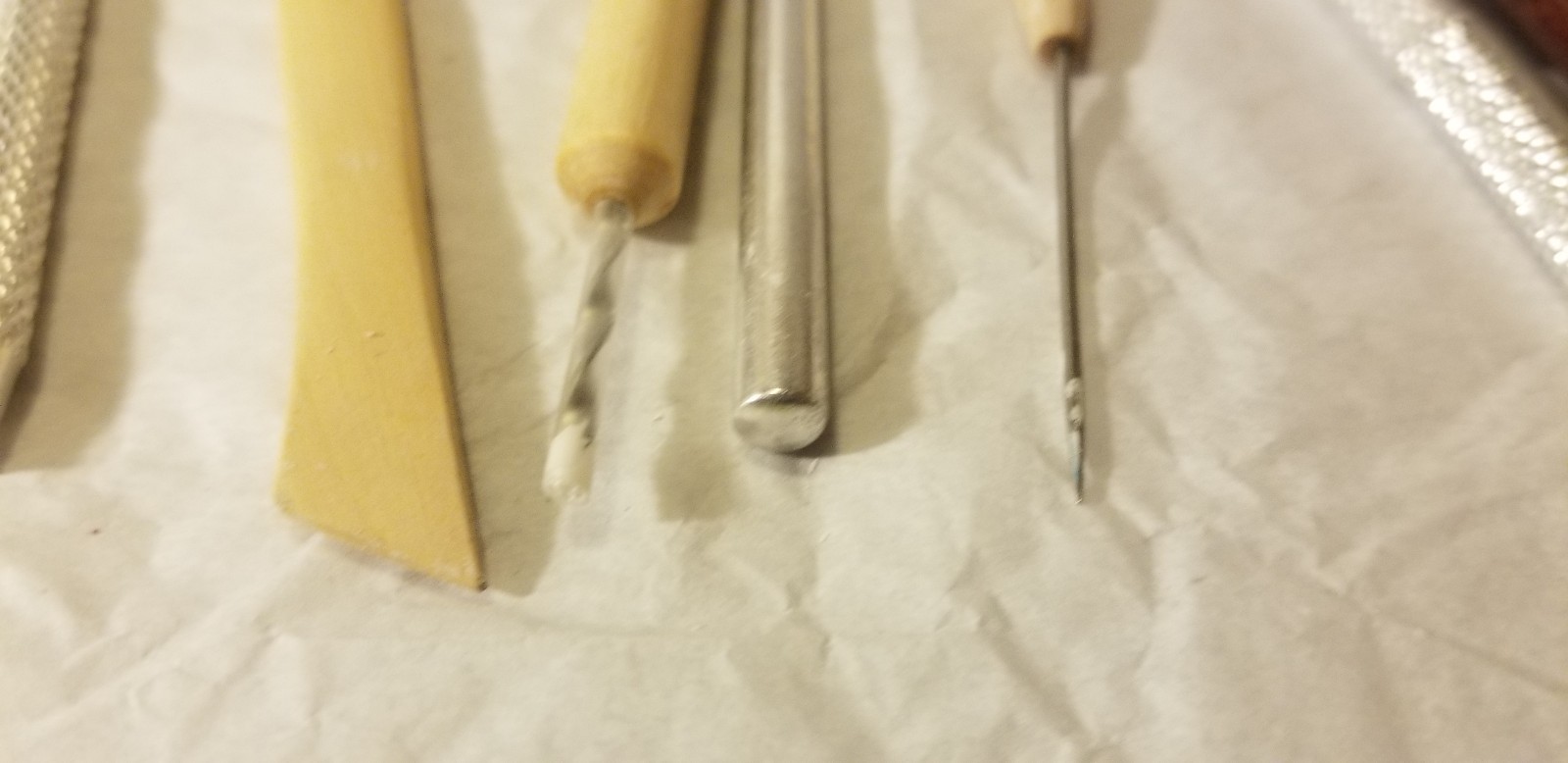 Lot of Clay Pottery Ceramics Sculpting Tools Small pre owned