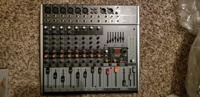 Behringer XENYX X1222USB 16-Input Live Sound Mixer Board w/USB FX EQ, OPEN BOX!. Buy it now for 180.0
