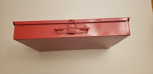 Vintage Scotchlok 3M Parts Bin cabinet.  Heat shrink terminals.