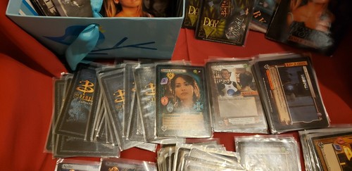 Lot 113: BUFFY the Vampire Slayer Cards +2 PREMIUM ESSENCE LIMITED w/ Rule book