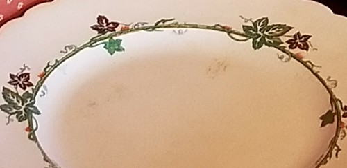 19th CENTURY SALAD DESSERT PLATES  PORCELAIN Rare J.DEFRIES AND SONS LONDON