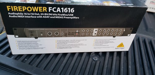 Behringer FCA1616 Firepower Audio Interface Still in Box