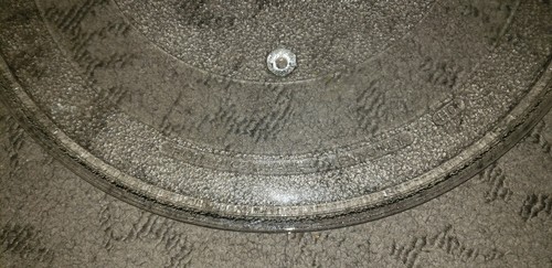 Clear Glass Microwave Replacement Plate (H61) 14 1/8