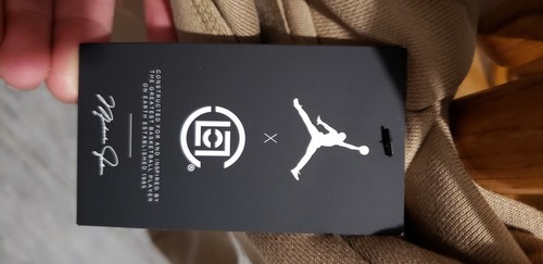 Clot x Jordan Po Hoddie, Brown, size M