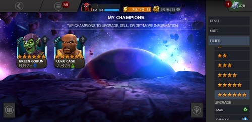 Mcoc act 5 100% 1 path of LOL done