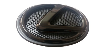 13-16 FITS LEXUS GS350 EMBLEM FRONT GRILLE PEARL BLACK 2013 2014 2015 2016
