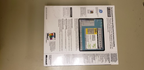 GENUINE Microsoft Windows NT Workstation CD Rom 4.0 FACTORY Sealed