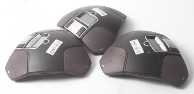 Lot of 3x Konftel 300IP PoE OmniSound Conference Room Speaker Phone; 6111942