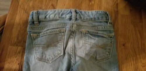 GAP KIDS 1969 SIZE 6 REGULAR GIRLS LEGGING JEANS MEDIUM WASH ADJUSTABLE WAIST