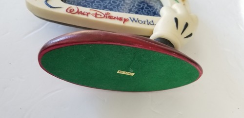 Walt Disney  Picture Frame Disneyland 3D Mickey Mouse Red White Black 5