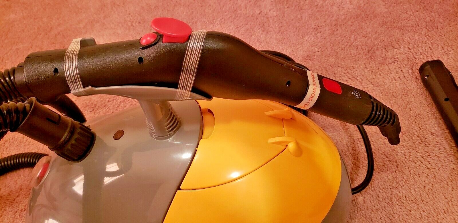 McCulloch ~ MC1275 ~ Heavy-Duty ~ Pressurized Steam Cleaner ~ Accessories ~ NICE