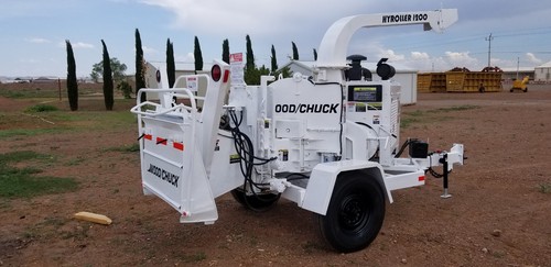 2005 wood chipper Wood Chuck model 1200 diesel perkinsengine 12 inch disc