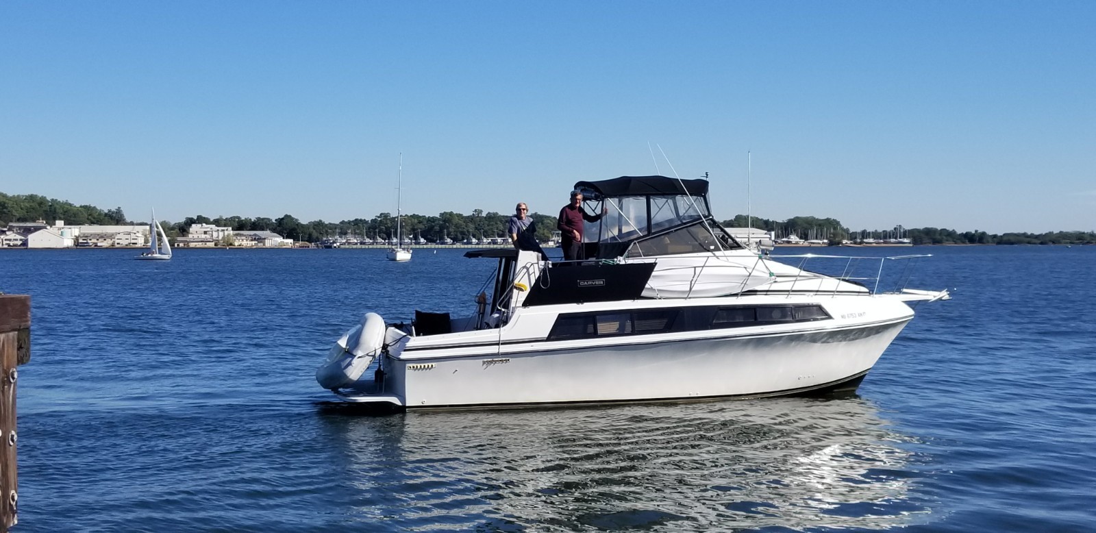 1986 32' Carver Mariner 3297