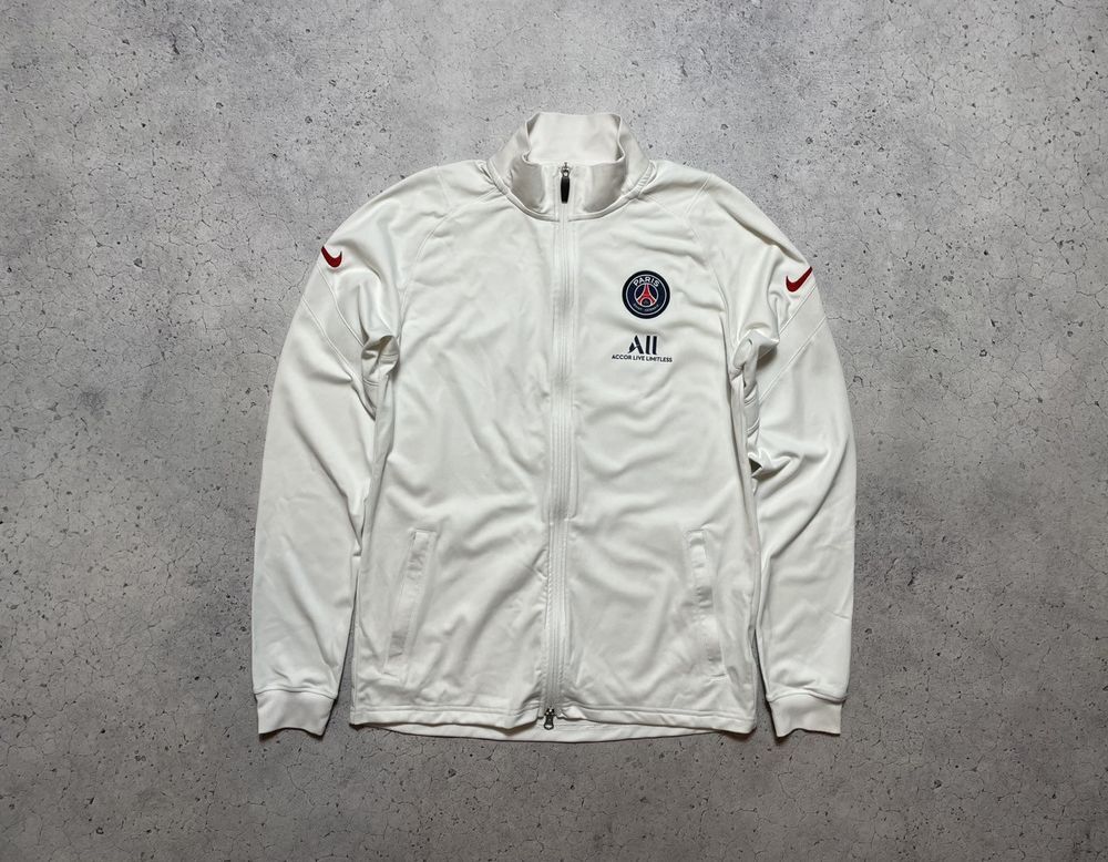 【USED】 NIKE PSG jacket setup gray Nike PSG Paris Saint Germain Football Track Top Jacket Drill
