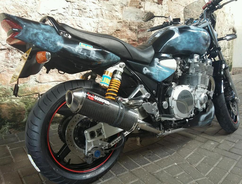 XJR1300 Motorcycle, Twin Scorpion Exhausts, Brand New Rear ...