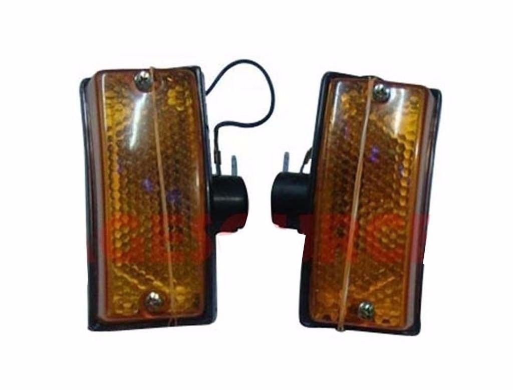 Vespa PX LML Star Stella Front Indicator Blinker Set of 2 Amber Yellow  