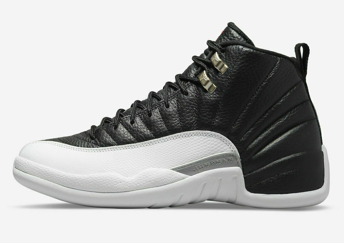 

Кроссовки Nike Air Jordan 12 Retro Playoff Белые Черные 153265/CT8013-006 Мужские Размер, Черный, Air Jordan 12