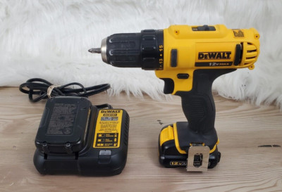 DEWALT DCD710 CORDLESS DRILL W/ 2 Batteries + Charger