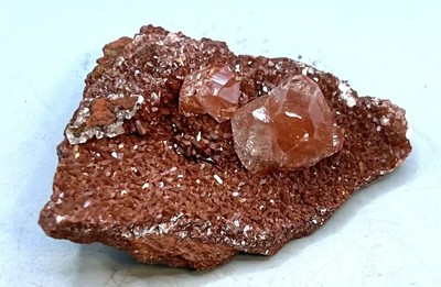 96 g Druzy & Gemmy Calcite on Limonite from Santa Eulalia, Chihuahua, Mexico