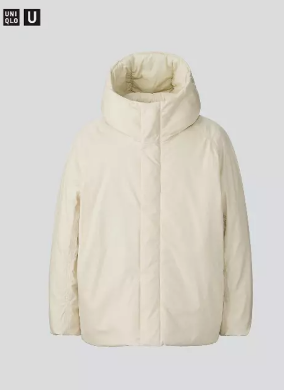 Uniqlo U PUFFTECH Volume Parka unisex NATURAL XS S M L XL Uniqlo U PUFFTECH Volume Parka unisex NATURAL XS S M L XL