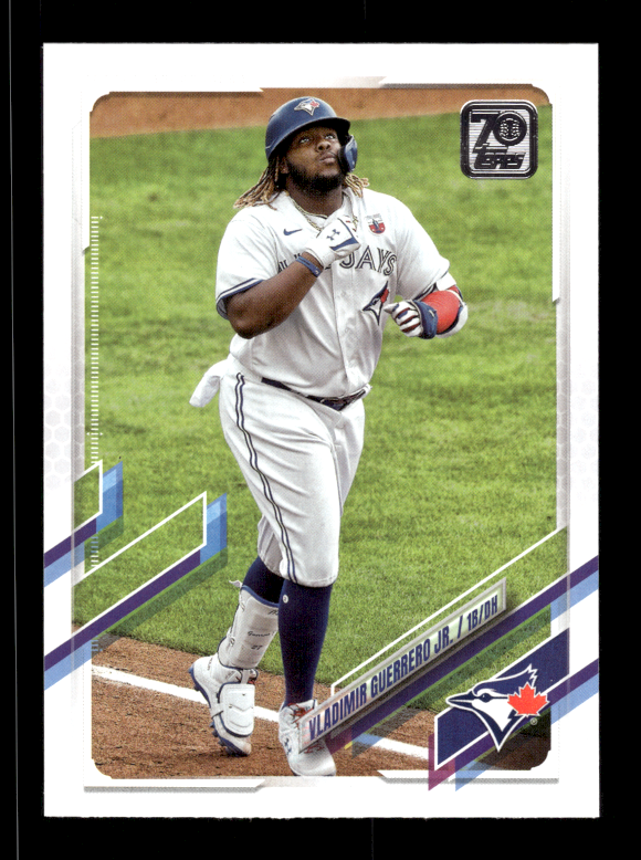 2021 Topps # 224 Vladimir Guerrero Jr Card (B60) Toronto