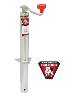 Bulldog 5,000 lbs. Round A-Frame Trailer Jack Topwind 15