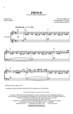 Proud SATB Heather Small