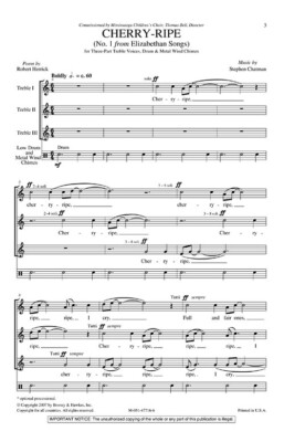 Cherry-Ripe CME Intermediate Series Stephen Chatman
